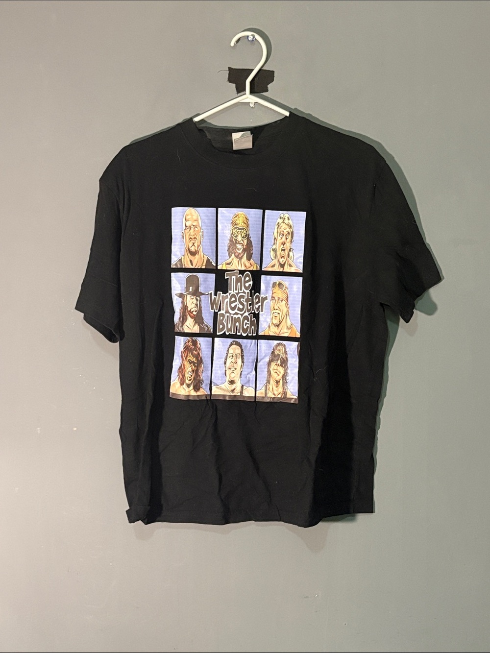 The Wrestler Bunch Graphic Tee - Black